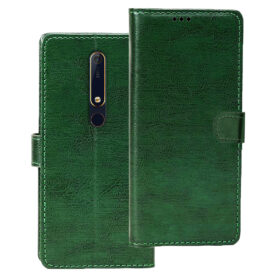 Nokia 6.1 Plus flip cover | TA-1099 flip cover | Green
