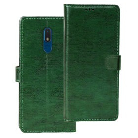 Nokia C3 flip cover | SP01Z01Z22249Y flip cover | Green
