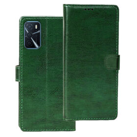 OPPO A16S flip cover | CPH2271 flip cover | Green