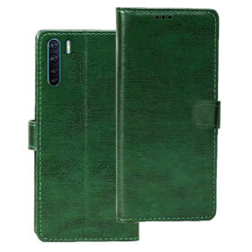 OPPO F15 flip cover | CPH2001 flip cover | Green