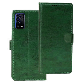 Oppo A55 4G flip cover | CPH2325 flip cover | Green