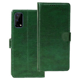 REALME NARZO 30 PRO flip cover | RMX2117 flip cover | Green