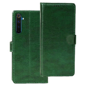 Realme 6 Pro flip cover | RMX2061 flip cover | Green