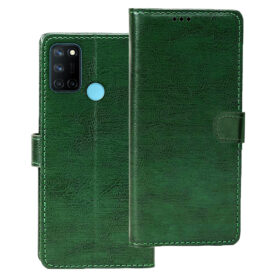 Realme 7i flip cover | RMX2103 flip cover | Green