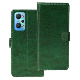 Realme GT Neo 2 flip cover | RMX3370 flip cover | Green