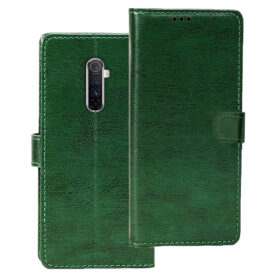 Realme X2 Pro flip cover | RMX1931 flip cover | Green