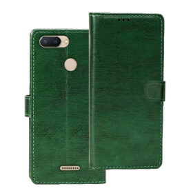 Redmi 6 flip cover | M1804C3DG flip cover | MZB6704IN flip cover | Green