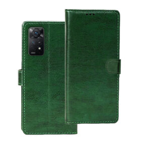 Redmi Note 11s flip cover | 2201117SG flip cover | 2201117Sl flip cover | Green