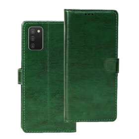 Samsung A03S flip cover | SM-A037F flip cover | Green