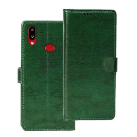 Samsung A10s flip cover | SM-A107F flip cover | Green