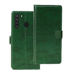 Samsung A21 flip cover | SM-A215U flip cover | Green