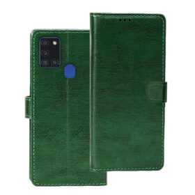 Samsung A21s flip cover | SM-A217F flip cover | Green