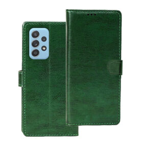 Samsung A52 flip cover | SM-A525F flip cover | Green
