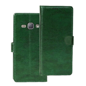 Samsung J1 flip cover | SM-J100F flip cover | Green