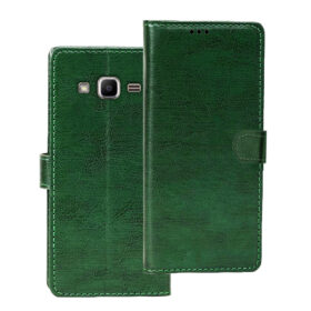 Samsung J2 ACE flip cover | SM-G532G flip cover | Green