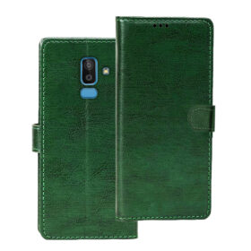 Samsung J8 flip cover | SM-J810G flip cover | Green