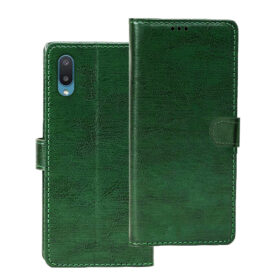 Samsung M02 flip cover | SM-M022F flip cover | Green