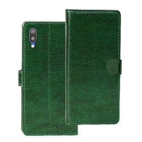 Samsung M10 flip cover | SM-M105F flip cover | Green