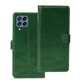 Samsung M53 5G flip cover | SM-A536EZKGINS flip cover | Green