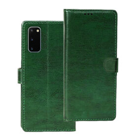Samsung S20 flip cover | SM-G980 flip cover | Green