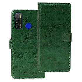 TECNO SPARK 5 PRO flip cover | Tecno KD7 flip cover | Green