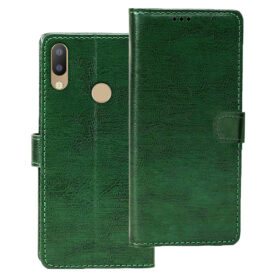 Tecno Camon I Air 2 plus flip cover | ID3K flip cover | Green