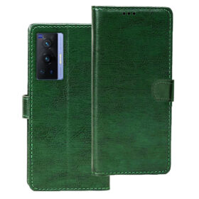 VIVO X70 flip cover | Vivo V2133A flip cover | Green