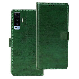 Vivo X50 flip cover | 2004 flip cover | Green