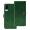 Vivo Y53s flip cover | V2058 flip cover | Green