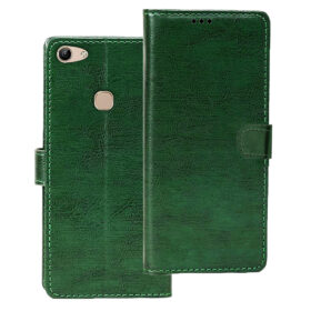 Vivo Y81 flip cover | Vivo 1803 flip cover | Green