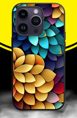 FLOWER PATTREN Phone Back Cover. Silicon (soft)