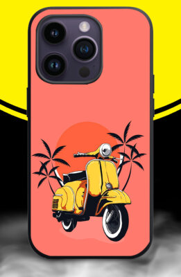 SCOOTER Phone Back Cover. Silicon (soft)