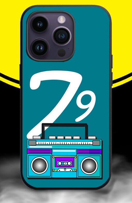 SEVENTY NINE NUMBER WITH DECK Phone Back Cover. Silicon (soft)