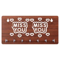 KeyHolder Print Key Holder Two Miss You