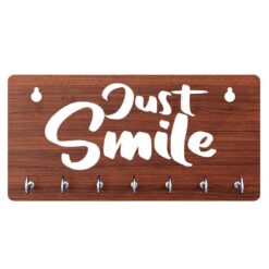 KeyHolder Print Key Holder Just Smile