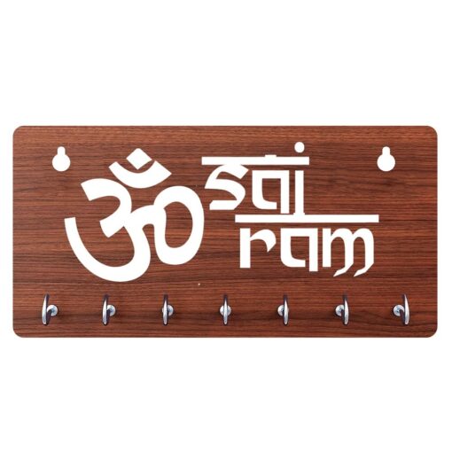 KeyHolder Print Key Holder Om Sai Ram English