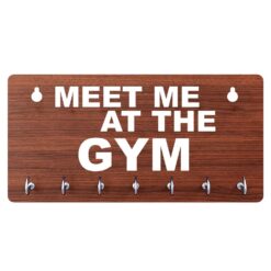 KeyHolder Print Key Holder Meet me at The Gym