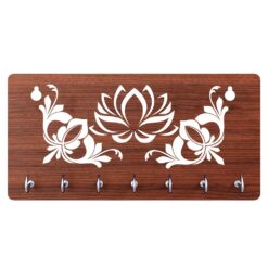 KeyHolder Print Key Holder Design With Lotus Flower