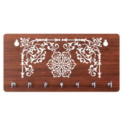 KeyHolder Print Key Holder Design with Flower