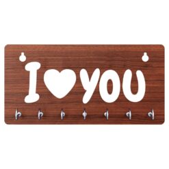 KeyHolder Print Key Holder i love you