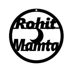 "Wooden Embrace: Personalized Couple Nameplate - Elevate your love story with a timeless oval wooden frame, meticulously engraved with precision to celebrate the enduring bond of your unique connection."