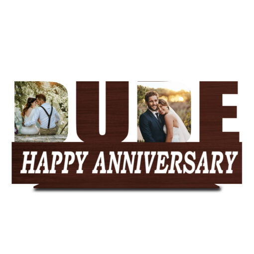 "Wooden Grace: Photo Frame Stands, Perfect Gifts for Commemorating Dud Anniversaries"