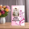 A Most Beautiful Acrylic Photo Frame Customized for friend | for Wedding gift  | for Award | for Anniversary gift
