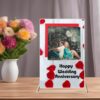 Attractive Acrylic Customized Photo Frame Special Gift For Wedding Anniversary | (Cuple) Boyfriend & Girlfriends | Friends Gift Stand
