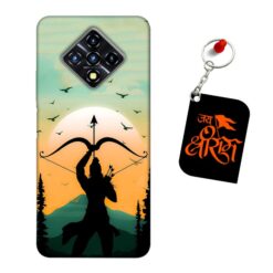 Jai Shri Ram Infinix ZERO 8i Mobile back cover