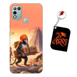 Jai Shri Ram Infinix Hot 10 Play Mobile Back Cover
