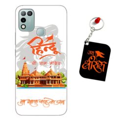 Jai shri Ram Infinix Hot 10 Play Mobile Back Cover