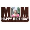 Mom Customized Table Top Stand Photo Frame For Anniversary And Birthday Gift - Personalized Stand Frame (Mom)