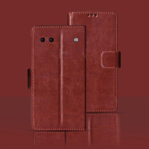 GOOGLE PIXEL 6A flip cover | GX7AS flip cover | Brown