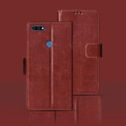 Honor 7C flip cover | LND-AL30 flip cover | Brown